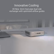Asus NUC 14 Pro+ Barebone System - Mini PC - Intel Core Ultra 7 14th Gen 155H - Intel Chip - 96 GB DDR5 SDRAM DDR5-5600/PC5-44800 Maximum RAM Support - 2 Total Memory Slots - NVMe Controller - Inte...