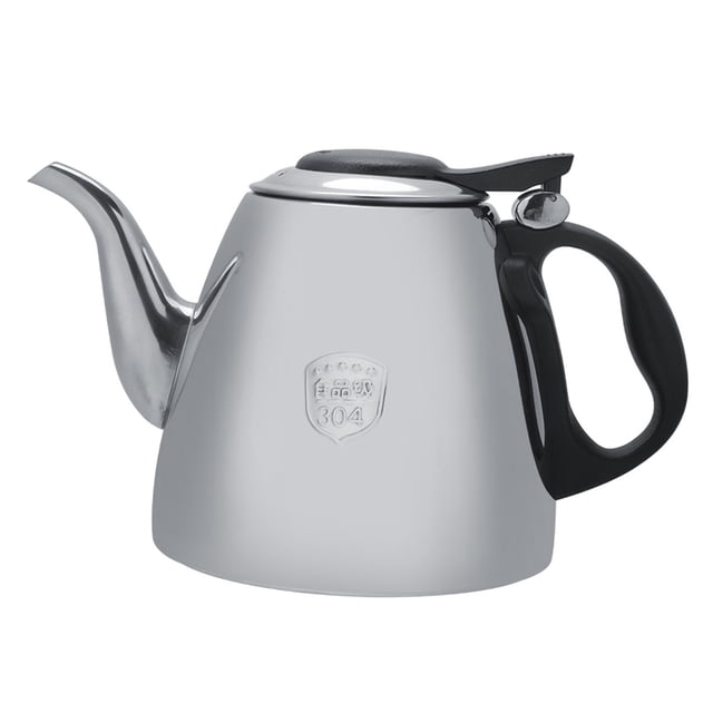 Cafetera de acero inoxidable, 1,2 l 1,5 l Tetera de acero inoxidable Tetera de cocina Características de vanguardia
