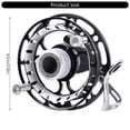 thumbnail image 7 of KUFptva Light Weight Fly Fishing Reels Sound Hand Reels Metal Fishing Hand Wheel Driving Cart Reels Wheel Fishing Accessories, 7 of 7