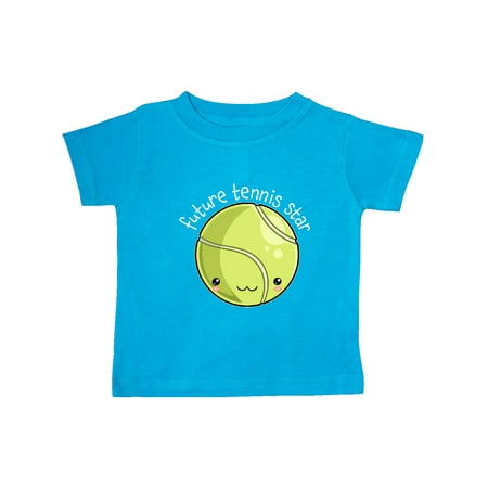 

Inktastic Future Tennis Star- Cute Tennis Ball Gift Baby Boy or Baby Girl T-Shirt