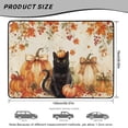 thumbnail image 3 of KEIAHUAN Black Cat Pumpkin Bow Car Trunk Mat 29" x 39" Waterproof Rear Trunk Liner Full Protection Cargo Mat Car Accessories Universal Fit for Most Vehicle, 3 of 7