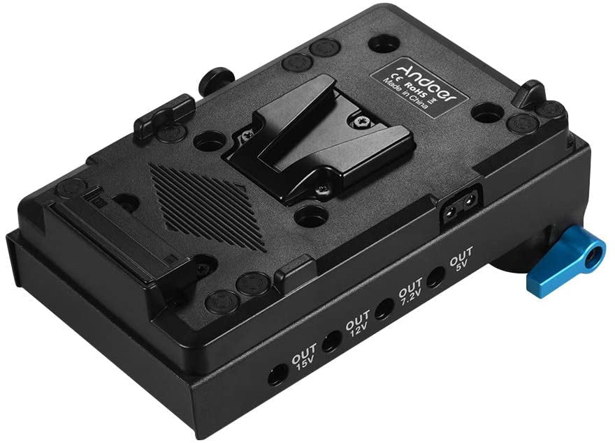 Piastra V-mount Per Batterie Sony NP-F Adattatore Batteria V-Mount - 6