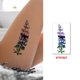 thumbnail image 1 of Tatuajes Temporales 6 uds arte tatuaje falso impermeable flor desechable tatuaje pegatinas para niños niñas Ndcxsfigh Libre de BPA, 1 of 3