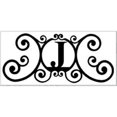 thumbnail image 1 of Village Wrought Iron HP-OD-J House Plaque Letter J, 1 of 2