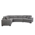 thumbnail image 4 of Pouseayar 149in Oversized Sectional Sofa Convertible U Shaped Sectional with Extra Wide Chaise Lounge Couch for Living Room,  Apartment，Home, 4 of 15