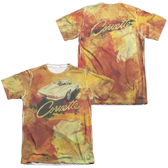 Chevrolet - Painted Sting Ray (Front/Back Print) - Short Sleeve Shirt - Small
