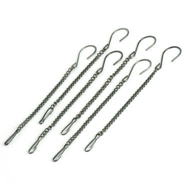6" Chains with Hook, 6-PC
