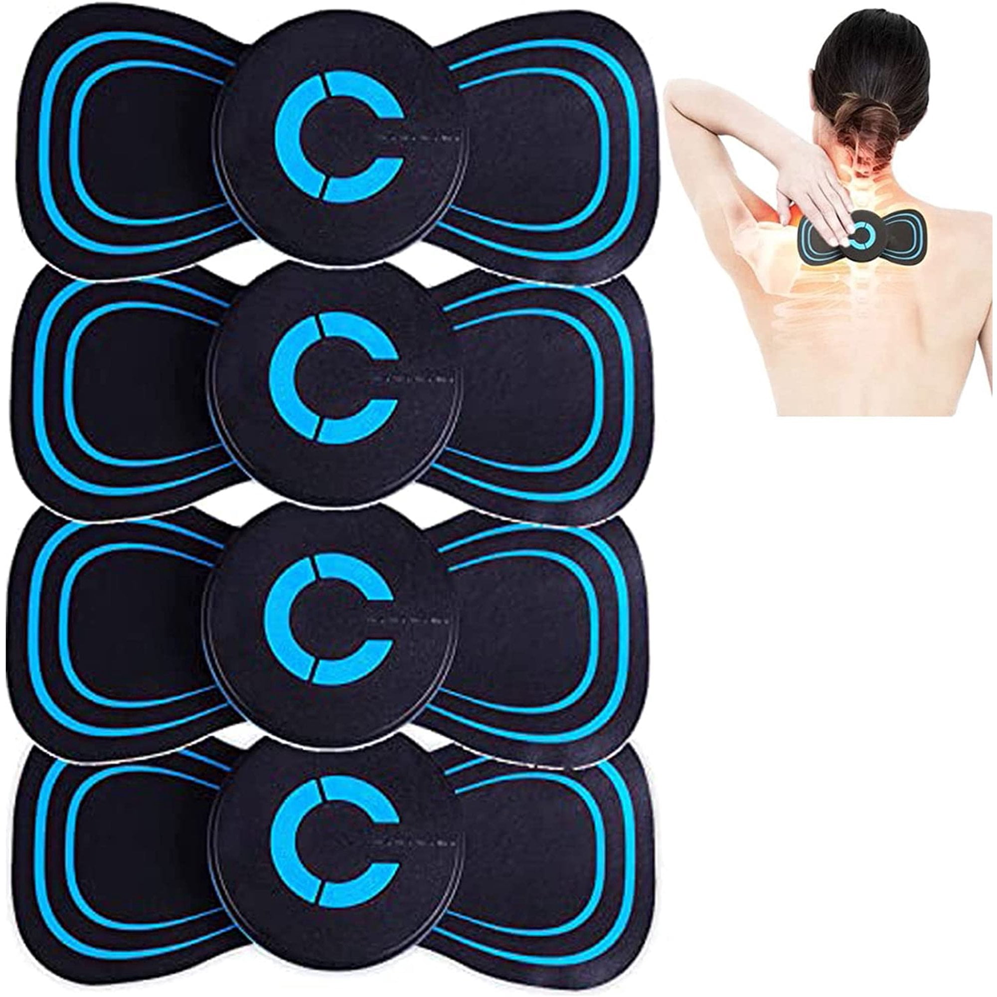 Microcurrent EMS Mini Massage Device,Mini Electric Neck Shoulder