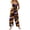 Purple, variant on Women's Halloween Jumpsuits Candy Ghost Halter Backless Horror Overalls Skull Castle Sleeveless Spooky Rompers, 2XL