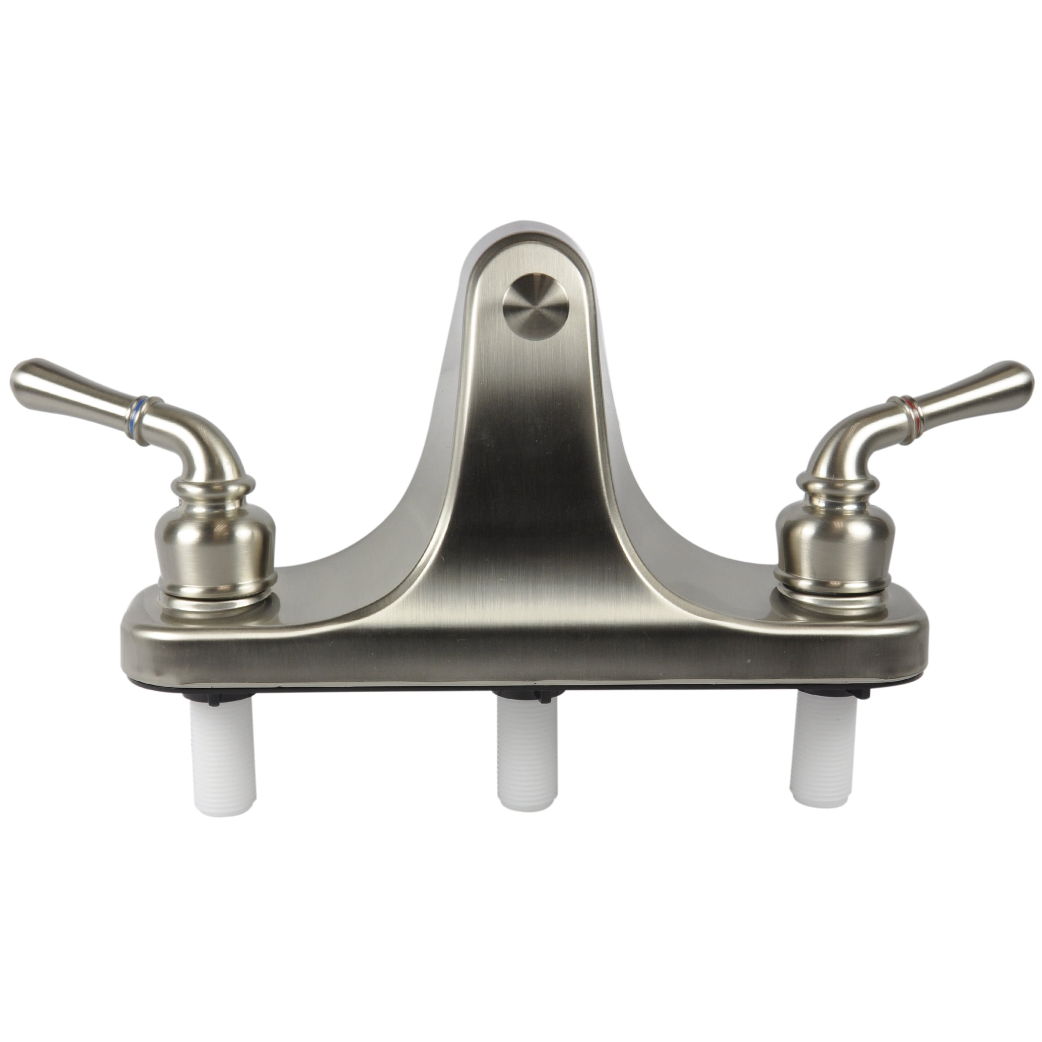 DANCO Lever-Style Mobile Home Off-Set Tub/Shower Faucet, Brushed Nickel, 8-Inches (10885X)