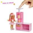 thumbnail image 5 of Rainbow High Littles Dessert Shop Playset + Small Doll (Pink 5.5”), Make Ice Cream, Sweets, Kids 4+, 5 of 7