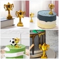 thumbnail image 3 of Shisuyan 5pcs Mini Plastic Trophy Statue Doll Trophy Prop Small Award Trophy Decoration Mini House Accessory, 3 of 7