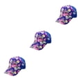 thumbnail image 3 of Maytalsory 1/2/3/5 Comfortable Ball Cap For Women - Fashionable With Sun Protection Universal Size purple 3PCS, 3 of 6