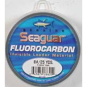 Seaguar Blue Label 100% Flourocarbon Fishing Line (DSF), 8lbs, 25yds Break Strength/Length - 08FC25