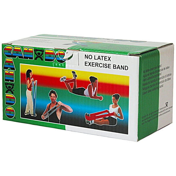 CanDo Latex Free Exercise Fitness Band Roll 6 Yard