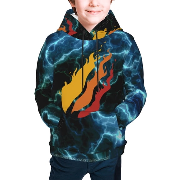 Preston-Playz Kids Pullover Hoodies 3d Print Hooded Sweatshirt With Packet For Boys Girls