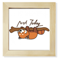 thumbnail image 1 of Panda red Raccoon cama Pantalla de escritorio de pared de fotograma cuadrado, 1 of 4