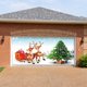thumbnail image 2 of Poliéster de decoración de puerta de garaje de Navidad para decoración del hogar (alce de árbol de Navidad) Ehuebsd libre de BPA, 2 of 8