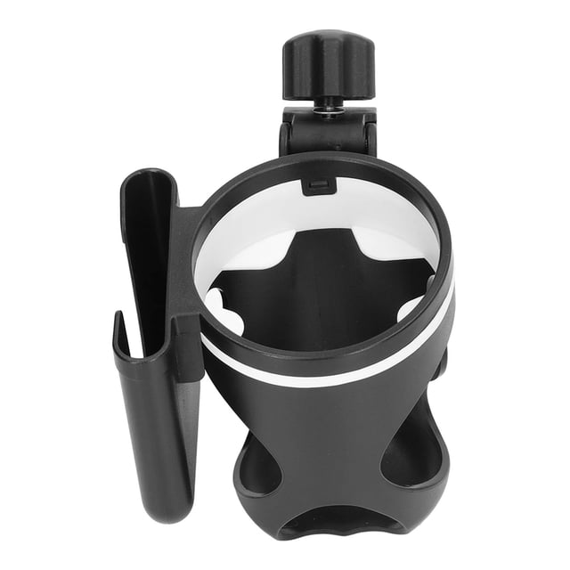 Estante Para Cochecito De Bebé, Portavasos Para Evitar Resbalones, Ajustable, Giratorio De 360 grados, Universal, 2 En 1, Estante Para Bebidas Para Cochecito Con Clip