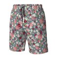 thumbnail image 4 of Fotbe Daisies Flowers Trajes de Baño Estampados para Hombre, Shorts de Verano de Secado Rápido, Ropa de Playa, Bañadores-3X-Large, 4 of 6