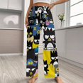thumbnail image 2 of Badtz Maru Womens Comfy Pajama PJ Pants Lounge Pants Sleepwear Drawstring PJ Bottoms Pants, 2 of 7