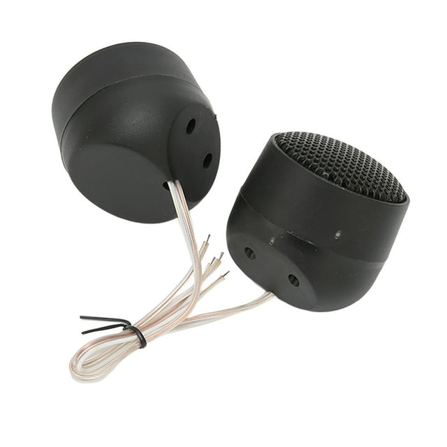 1 Pair Dome Tweeter For Car, 4 Ohm Stereo Speaker Tweeter Simple Installation Automobile Loudspeaker Universal For Car Audio Systems