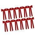thumbnail image 4 of 12 coronas navideñas de terciopelo para puerta, decoración navideña, corona vintage. Lacre, 4 of 9