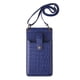 thumbnail image 3 of Bolso bandolera para teléfono celular para mujer, cartera, monedero, Azul oscuro, 3 of 6