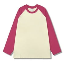 Dovford Men's Casual Long Raglan Sleeve T-Shirt Active Workout Running Hiking Baseball Shirts Cotton Crew Neck Tops 2025