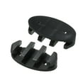 thumbnail image 3 of 3.46" Nylon Zig Zag Cleat Rope Tie Kayak Cleat for Marine Boat Deck, Black, 3 of 6