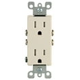 thumbnail image 3 of 1PC Leviton Decora Tamper Resistant Duplex Outlet, 3 of 4