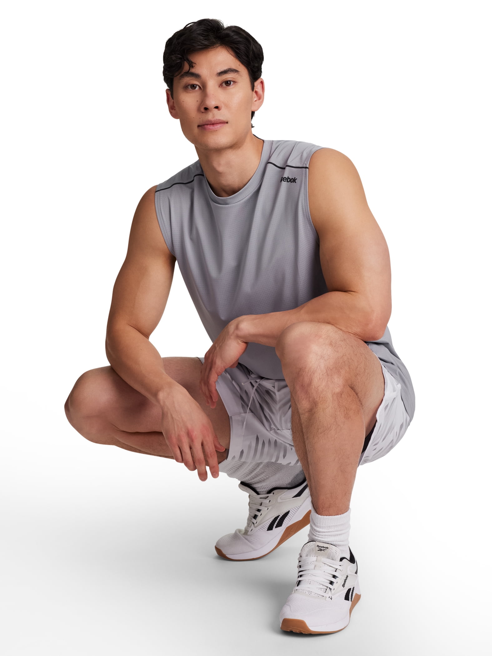 Reebok Men's and Big Men's Turboboost Sleeveless Muscle Tank Top, Sizes XS-5XL