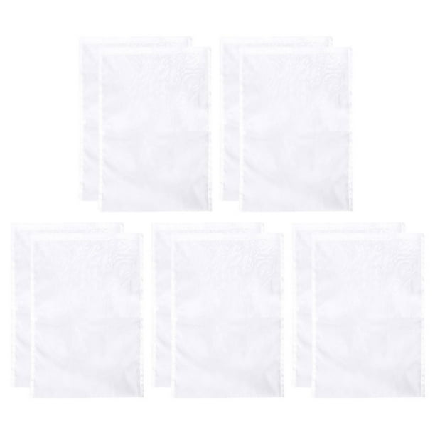 GOOHOCHY Bolsas de filtro de nailon con cordón, bolsas portátiles para leche de nuez, bolsas de filtro de vino, bolsas para cerveza para el hogar, 10 Uds.