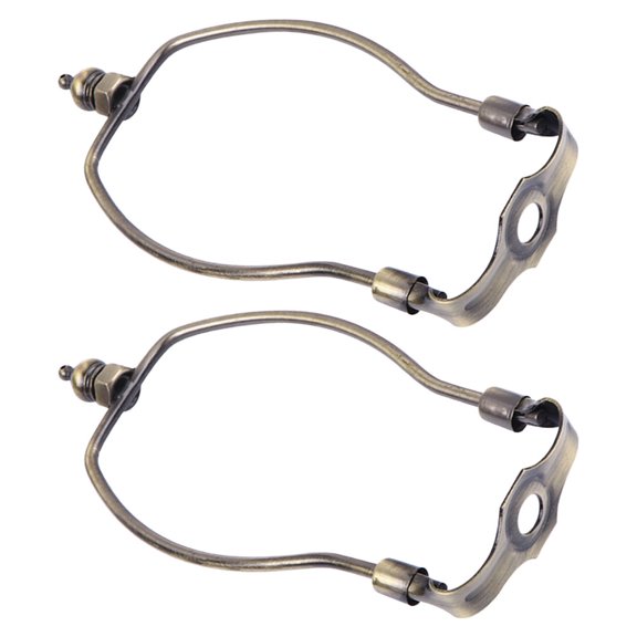 unbranded  2 Pcs Metal Lamp Harp Replacement Parts Lampshade Kit Lights