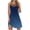 Navy, variant on Qiopertar Women's Casual Ombre Print Sleeveless Halter Tie Dress Round Neck Tank Dress Summer Beach Vacation Party Fashion, Purple XL