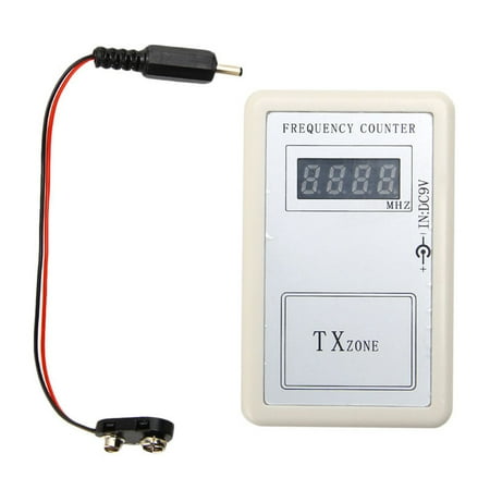 

JUNTEX Handheld Wireless Remote Control Detector Counter Frequency Tester 250-450 MHZ
