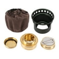 thumbnail image 2 of Alcohol Stove, Mini Lightweight Copper Alcohol Burner with Sealing Ring and Extended Handle, Concentrated Energy Combustion Camping Cookware Set, Convenient and Fast, 2 of 7