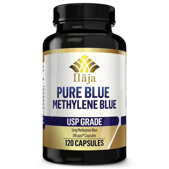 Suplemento ILAJA Azul de metileno 5 mg, 120 cápsulas entéricas