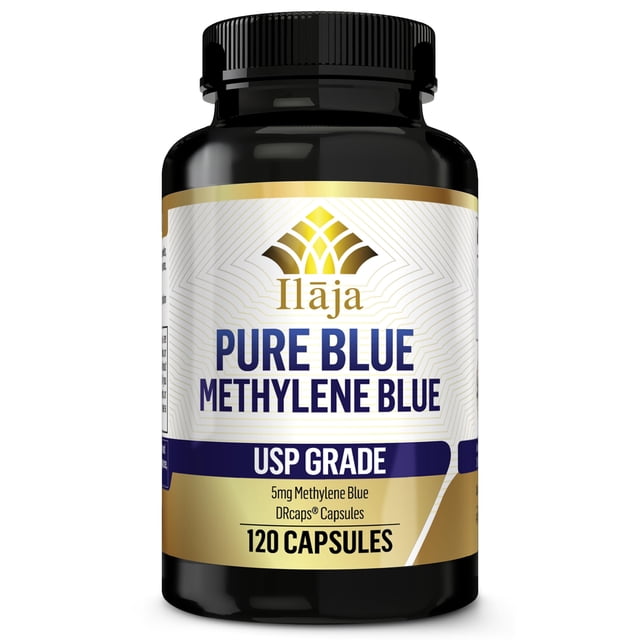 Suplemento ILAJA Azul de metileno 5 mg, 120 cápsulas entéricas
