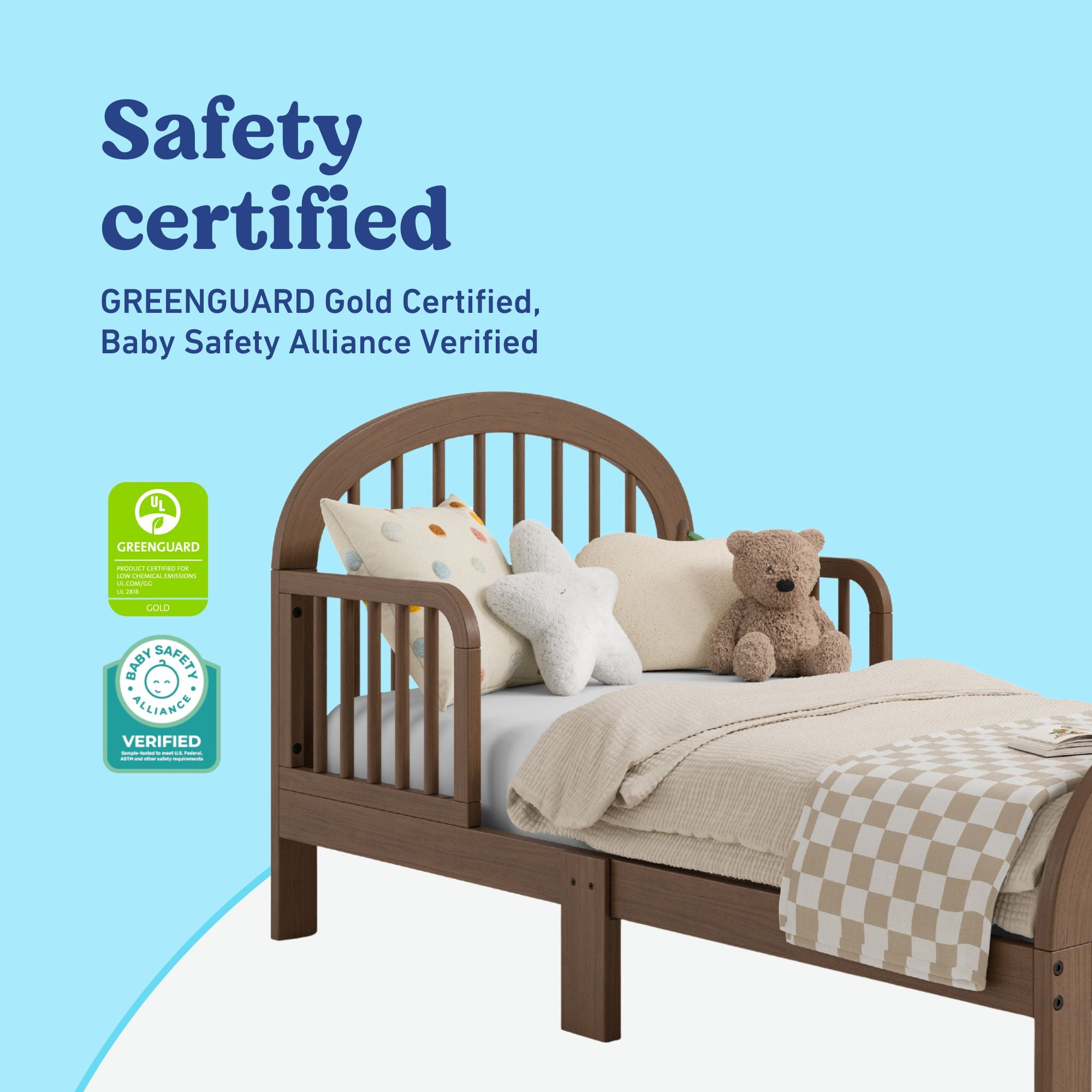 Graco Olivia Toddler Bed, Hazelnut