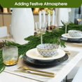 thumbnail image 4 of Generic Norfolk Pine Garland, 9ft Deluxe Christmas Garland with Lights, Realistic Real Touch Cedar Garland, Remote Control, 9ft,J,9ft, 4 of 8