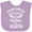 Lavender, variant on Inktastic Handpicked for Earth by My Pappap in Heaven with Angel Wings Boys or Girls Baby Bib