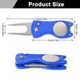thumbnail image 4 of Becaristey Easy To Golfs Training Aids Wide Range Of Uses Compact And Portable Color Available Sharp And Super blue, 4 of 6