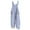 Blue, variant on Gifts for Women! Xuniizn Jumpsuits for Women Summer Casual Loose Round Neck Wide Leg Spaghetti Strap Rompers with Pockets Classic Checkered Beach Overalls