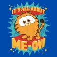 thumbnail image 2 of Boy's The Garfield Movie It's All About Me-Ow  Graphic Tee Royal Blue X Small, 2 of 5