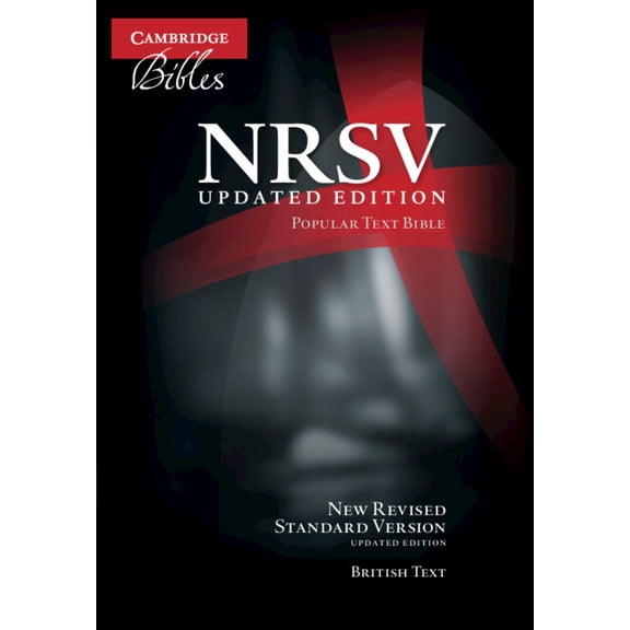Nrsvue Popular Text Bible, Black Calf Split Leather, Nr534: T: Updated Edition, British Text, (Hardcover)