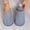 Gray, variant on Womens Cozy Plush Closed Toe Slippers for Women Indoor Warm Breathable Casual Fluffy Daily Cute House Shoes for Women Indoor Slippers Wide Width