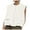 White, variant on Women's Fashion Sleeveless Pocket Cardigan - Wide Songma, Solid Color, Zipper Coat, Casual Loose Fit