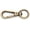Brushed Brass, variant on CRAFTME STUDIO Swivel Lobster Clasps Push Gate Snap Hook Bag Clips, 10 PCS FSO (Silver)
