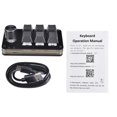 thumbnail image 1 of 6 Key Macro Programmable Keyboard Mini Mechanical Gaming Macro Keyboard 1 Knob KeyPad Hot Swap Gaming Keyboard, 1 of 4